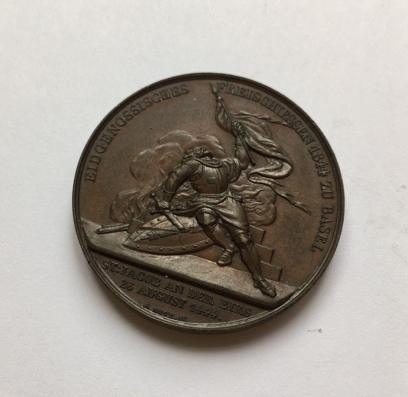 Medaglie: 1844 Schützenmedaille Basel unz – Nuovo (secondo la descrizione) da Kirchberg SG venduto da Zenhad69