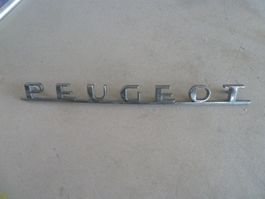 Schriftzug Peugeot für J7, lettrage Peugeot pour J7 vintage