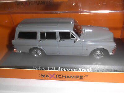 Volvo Modellini d'auto: VOLVO 121 AMAZON BREAK 1966 GRAU 1:43 MAXICHAMPS – Nuovo e nell'imballaggio originale da Suhr venduto da Moebelsiralfred 2