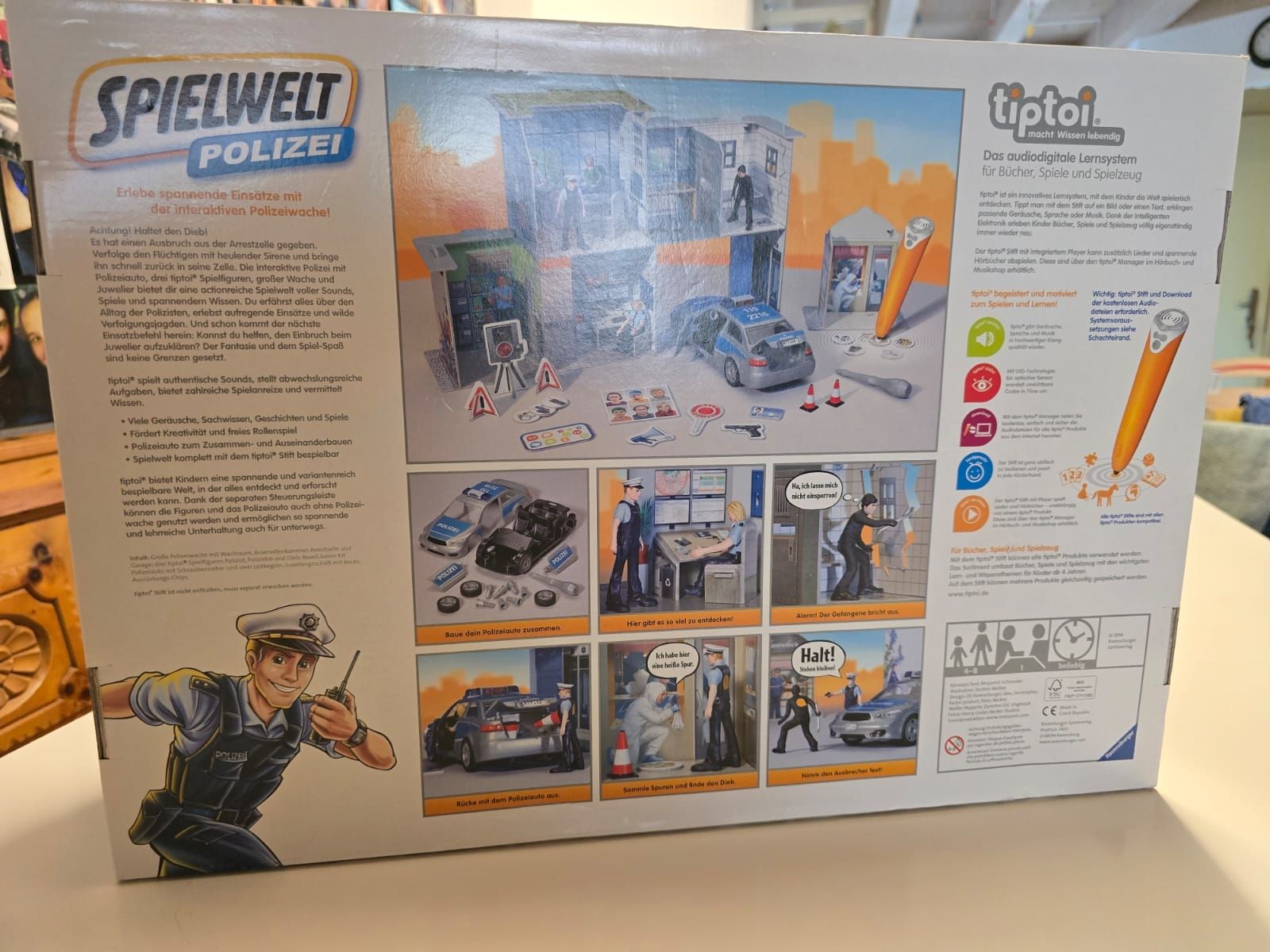 Tiptoi Giochi: Tiptoi Spielwelt Polizei – Usato da Lyss venduto da cyr_gc9f 1