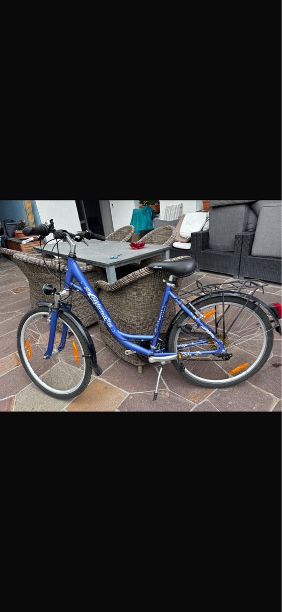 Biciclette: Damenfahrrad Blau – Usato da Tägerig venduto da Asura99 1