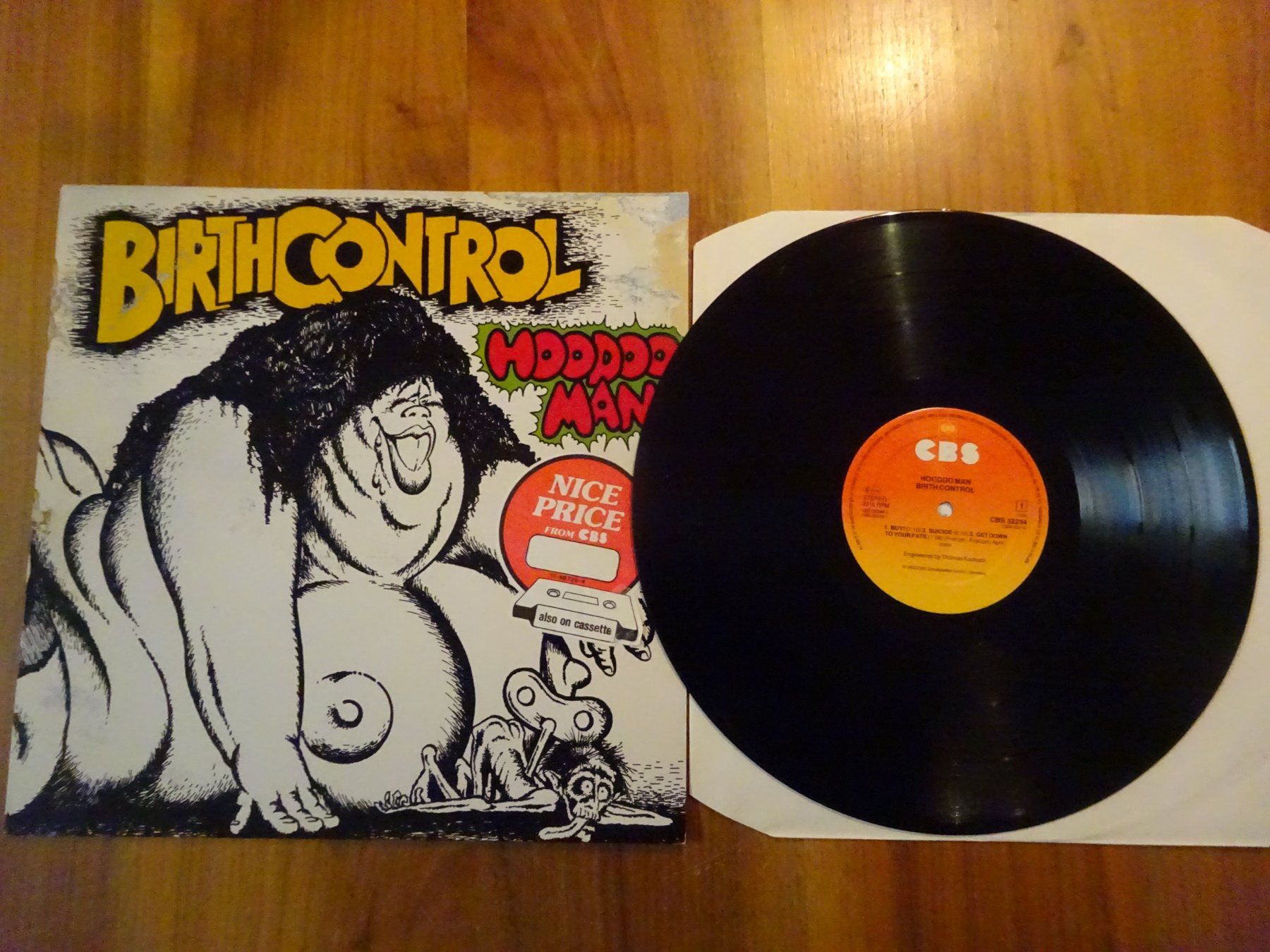 Dischi in vinile: BIRTH CONTROL ** HOODOO MAN ** EXCELLENT – Usato da Luzern venduto da xrayspex99 1