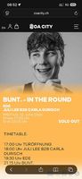 BUNT Ticket 19.06.2026