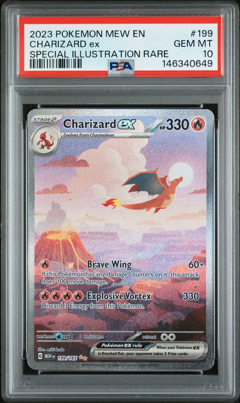 Pokémon Carte collezionabili: PSA 10 Charizard 199 EN 151 (Glurak) – Nuovo (secondo la descrizione) da Charrat venduto da Magmar