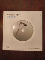 Alberto Giacometti Kunst zum Hören Katalog Beyeler mit CD