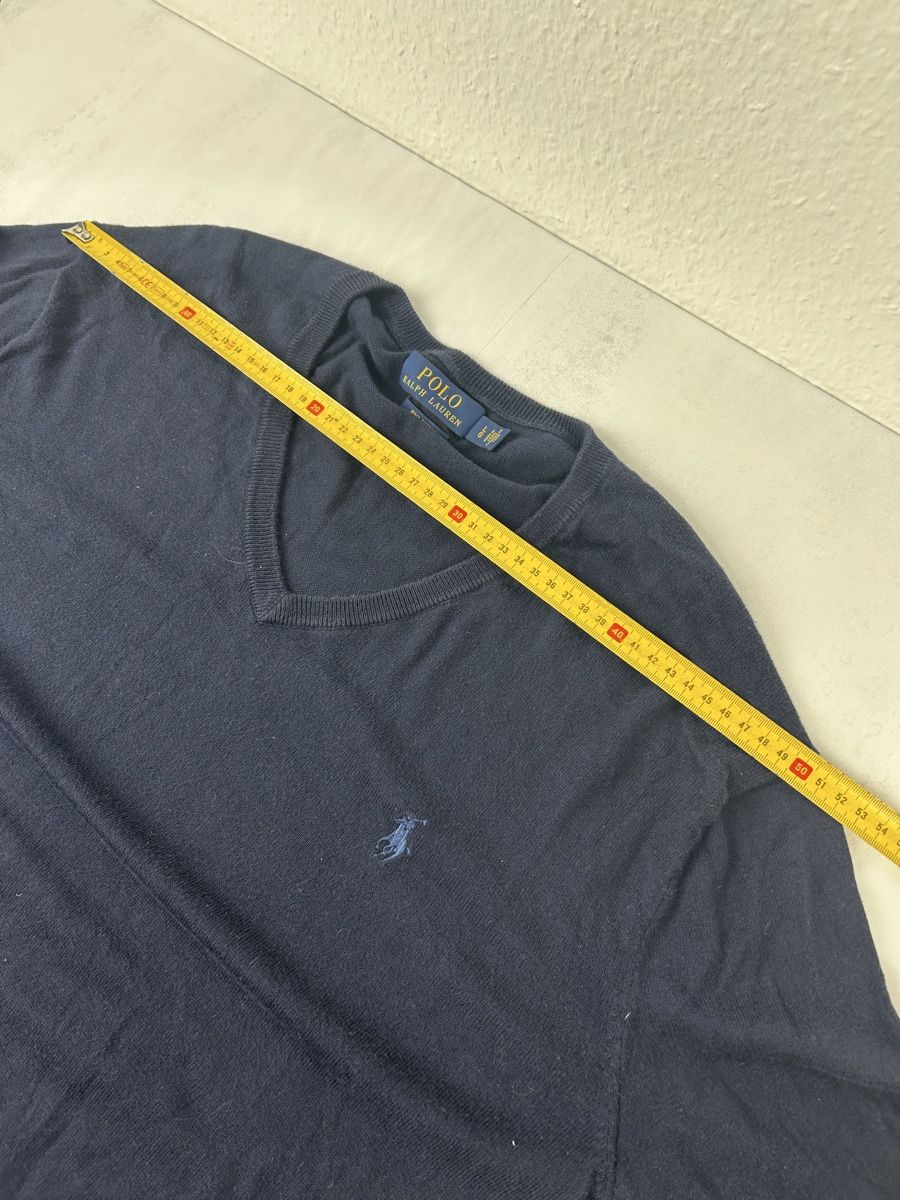 Ralph Lauren Maglioni & Felpe: Pull col V Ralph Lauren bleu marine - taille L – Nuovo (secondo la descrizione) da Hauterive NE venduto da Leo_o 5