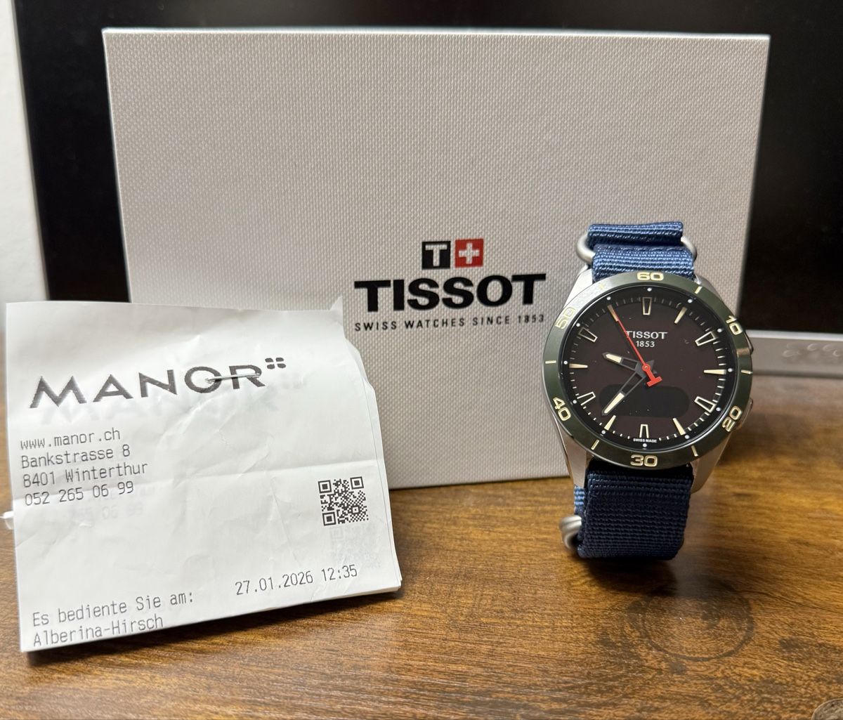 Tissot Uhren: Tissot T-Touch Connect Sport – Gebraucht aus Winterthur von Adriianson