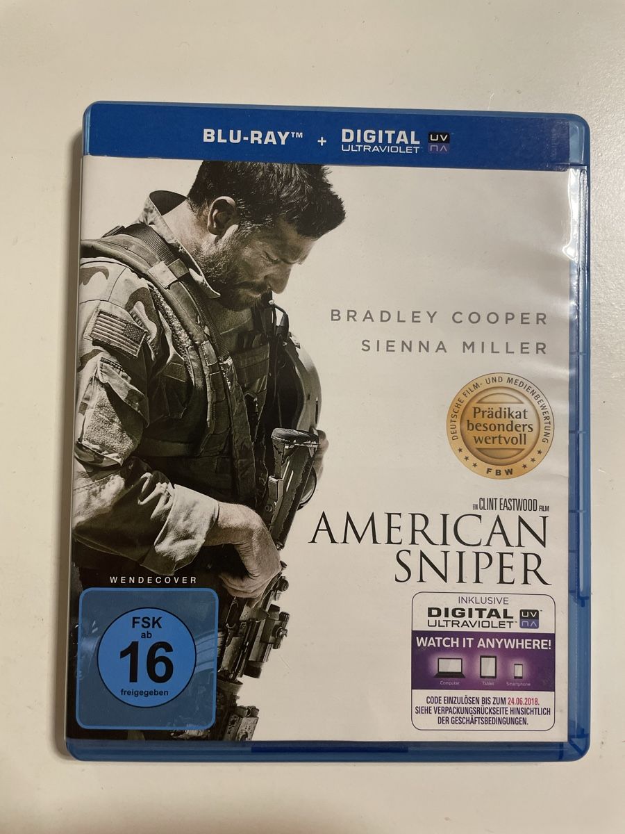 Alle DVDs: American Sniper / Blu-Ray – Gebraucht aus Zürich von Bomboo