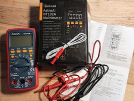 AstroAI DT132A Multimeter - Neuwertig 