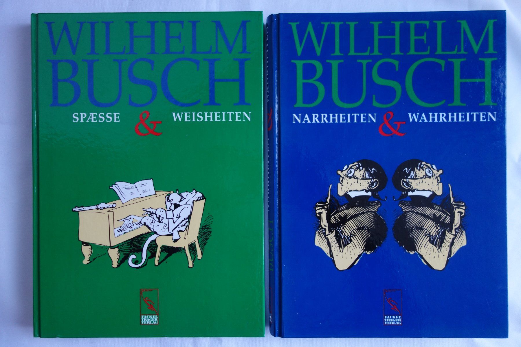 Bücher: 2 Bücher - WILHELM BUSCH - GRATIS VERSAND ! – Gebraucht aus Luzern von ron_35