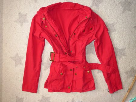 tolle BARBOUR INTERNATIONAL Damen Jacke Gr 10 -38 / NP 378.-