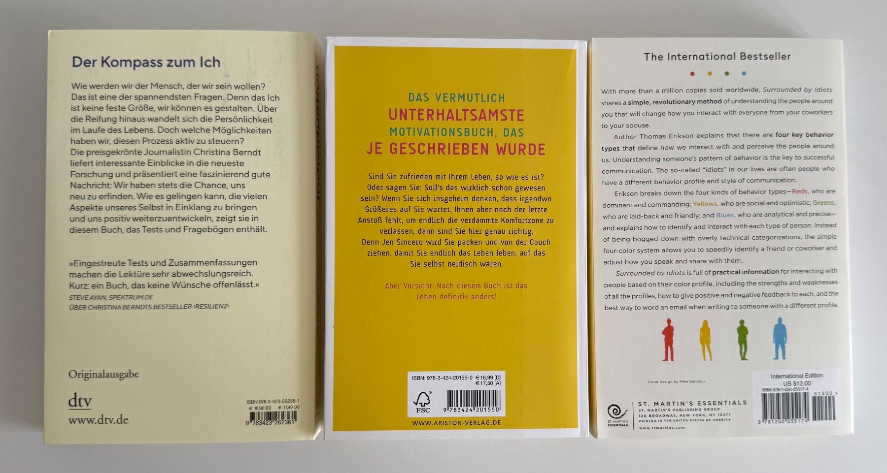 Libri: 3 Sachbücher Set / Ratgeber – Nuovo (secondo la descrizione) da Eichberg venduto da Lolapop18 1