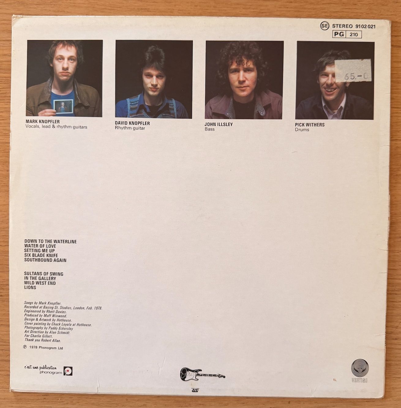 Schallplatten: DIRE STRAITS VINYL – Gebraucht aus Lausanne von davzic 1