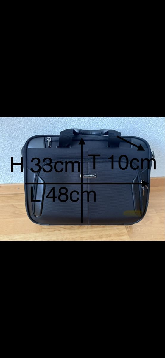 Samsonite Valigie & Borse: Samsonite Laptoptasche schwarz 48x33x10cm  – Usato da Oetwil a.d. Limmat venduto da DG91 5