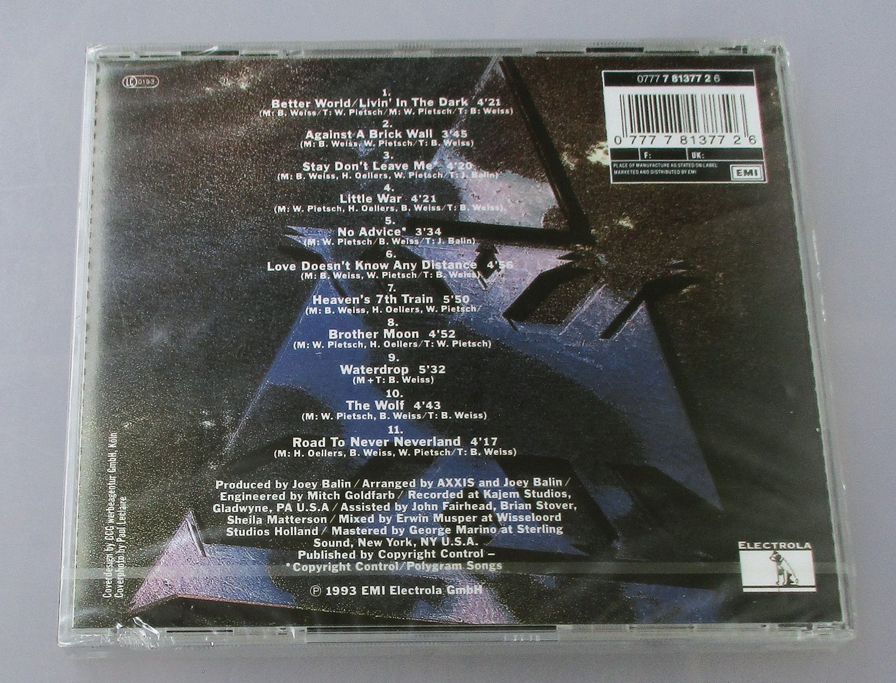 CD: AXXIS - The Big Thrill NEU/OVP – Nuovo e nell'imballaggio originale da Wattwil venduto da Muriel11 1