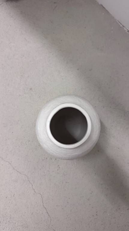 Vasen & Gefässe: DEPOT Vase creme/weiss – Neu und originalverpackt aus Schlieren von _lgv