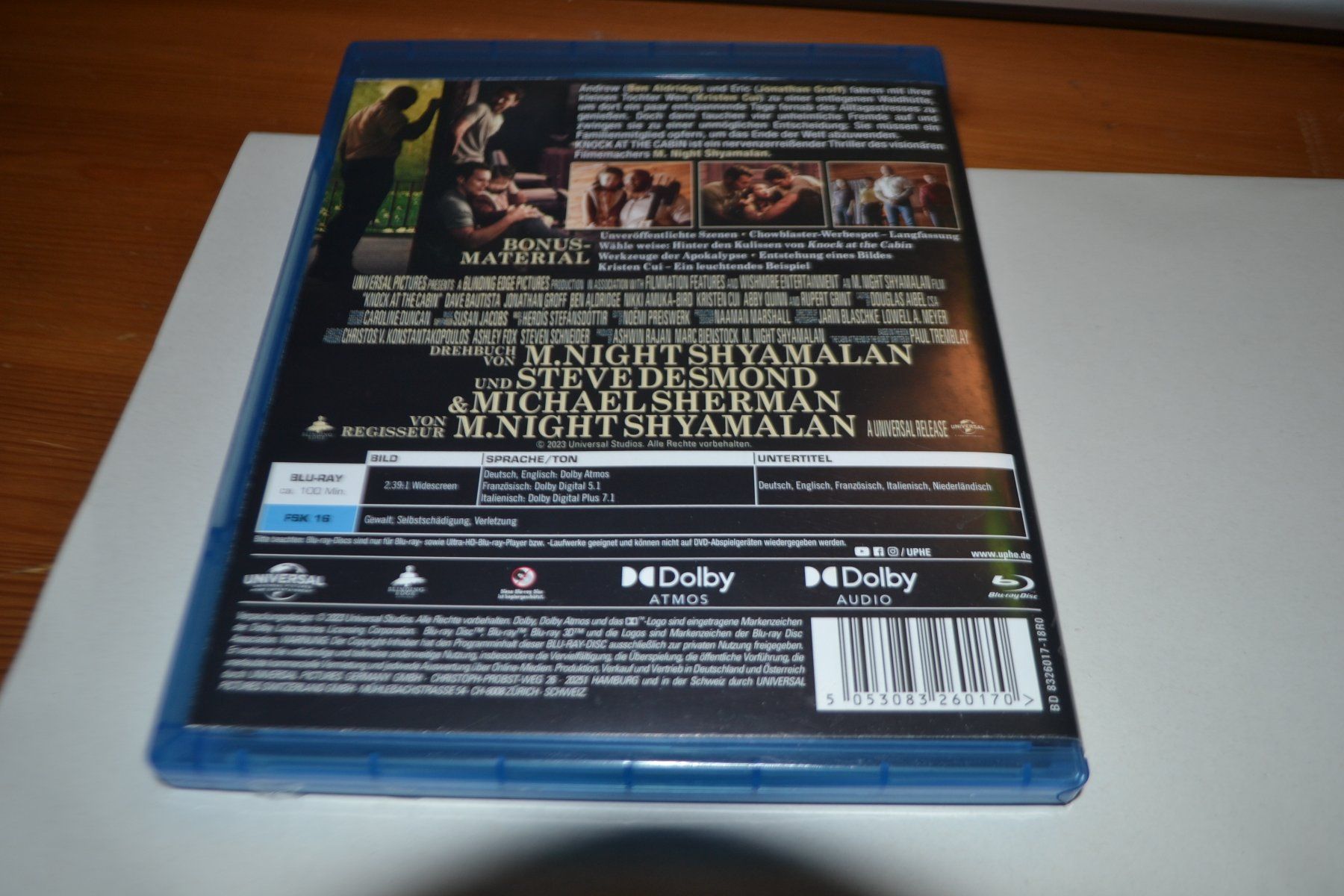 Tutti i DVDs: Knock at the Cabin – Usato da Laupen ZH venduto da chefdom 1