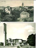 Riehen  BS 2 AK 1916 Dorfansicht + 1960 sehr gut erhalten