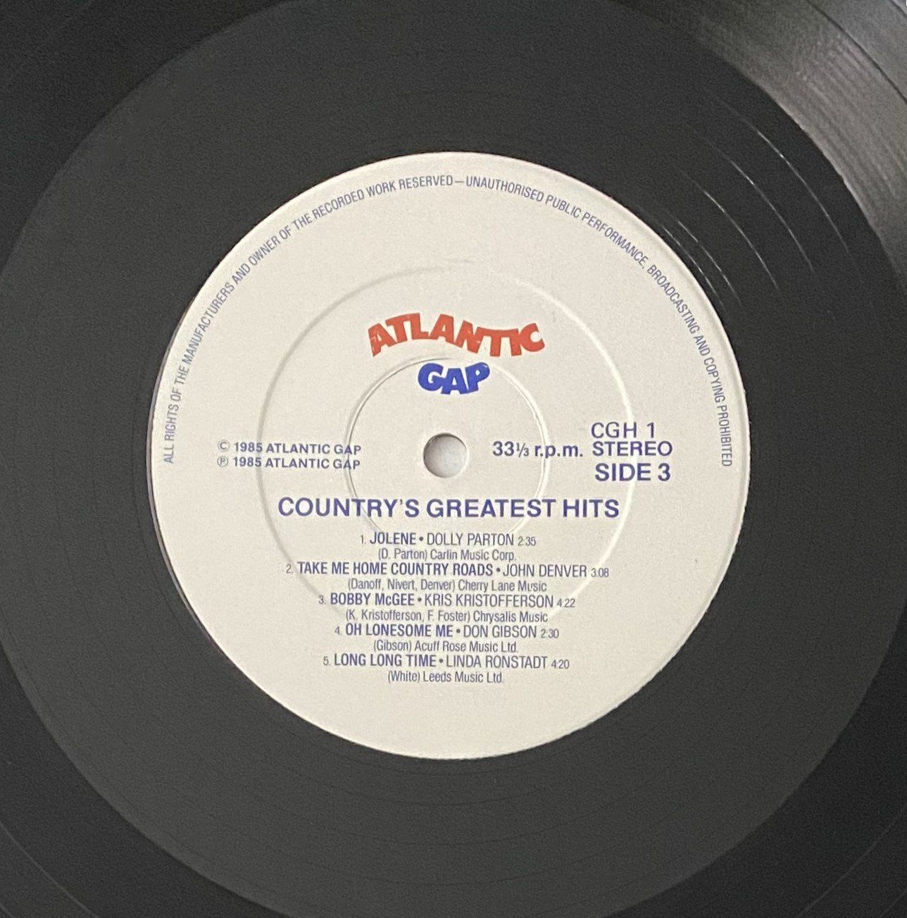 Dischi in vinile: Country's Greatest Hits – Usato da Flums venduto da Empe1 5