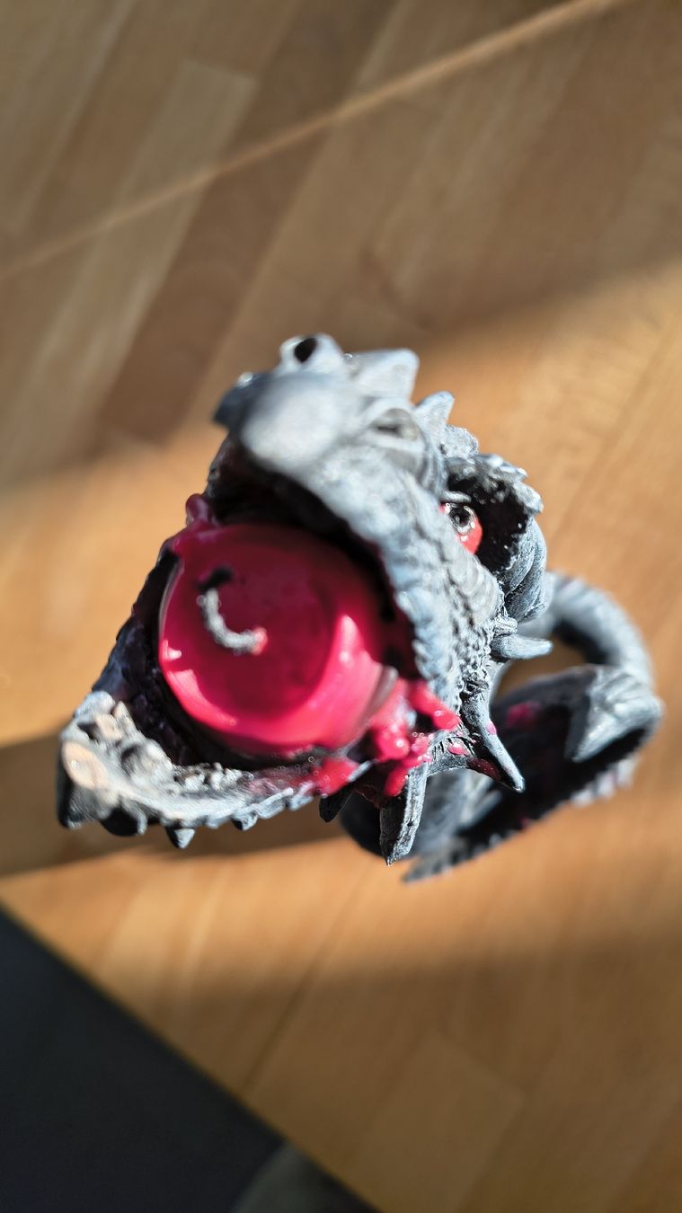 Portacandele: Gothic Kerzenständer Drache – Usato da Dietikon venduto da Bobbyboa 2