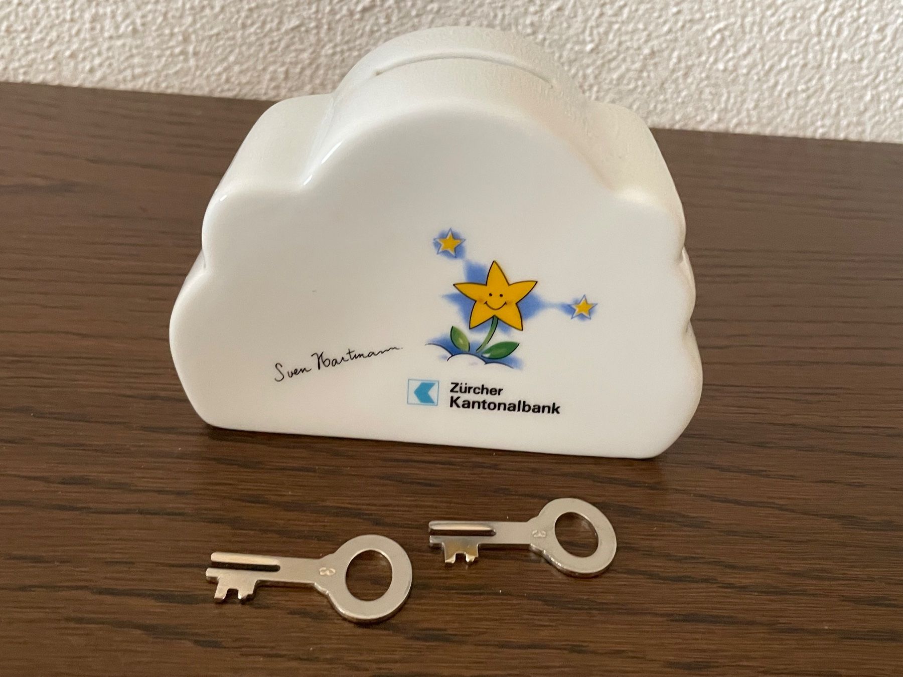 Salvadanai: Nostalgie Sparkässeli Spardose ZKB Design – Usato da Winkel venduto da Kade50 1