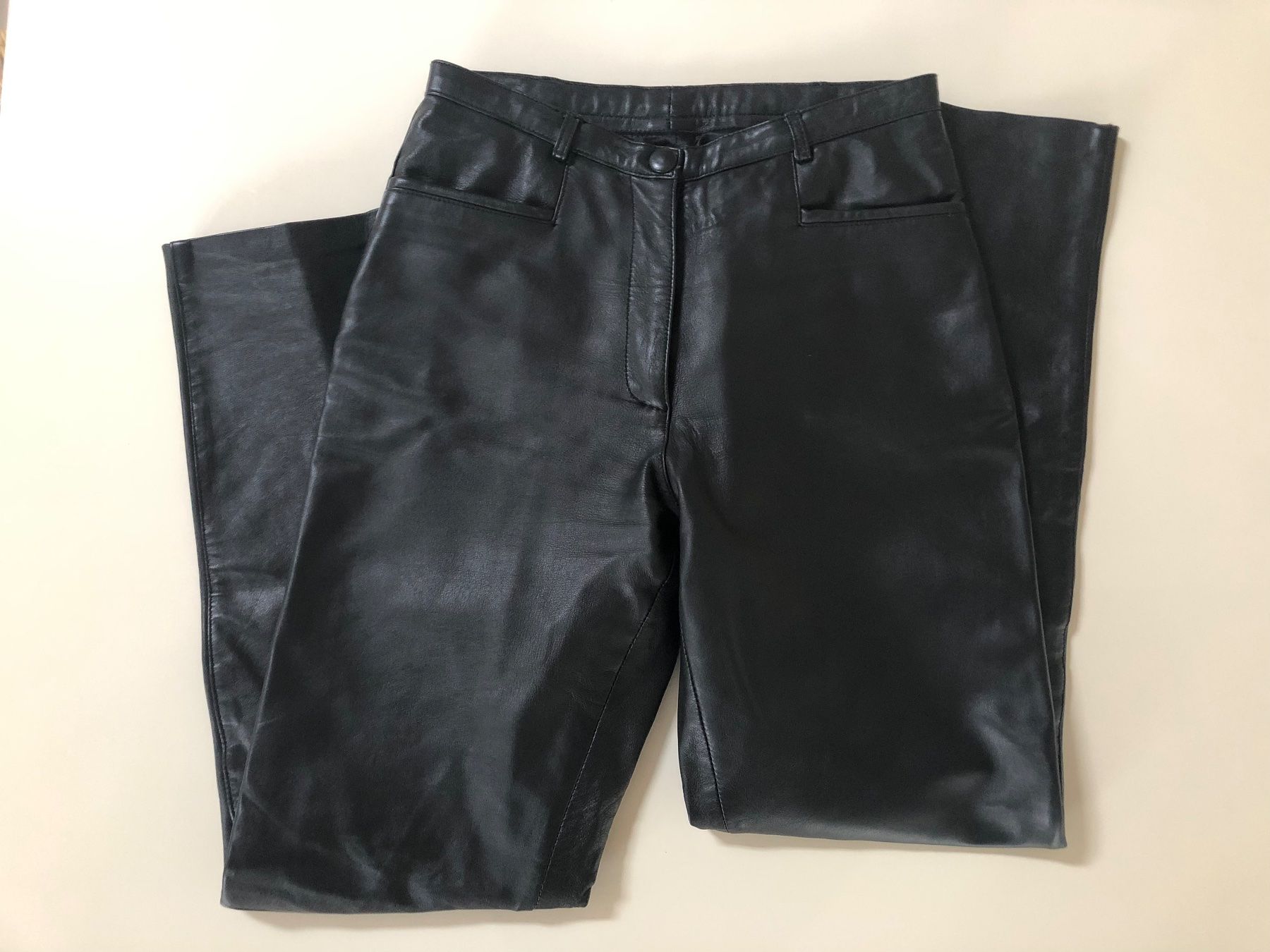 Hosen: Lederhose schwarz Gr. 36 – Gebraucht aus Mörigen von Niwe02 1