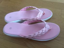 Sommerliche Flip-Flops, rosa Gr. 41 - Neu!