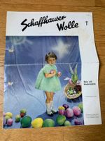Schaffhauser Wolle Baby Kinder Strickanleitung vintage 1960
