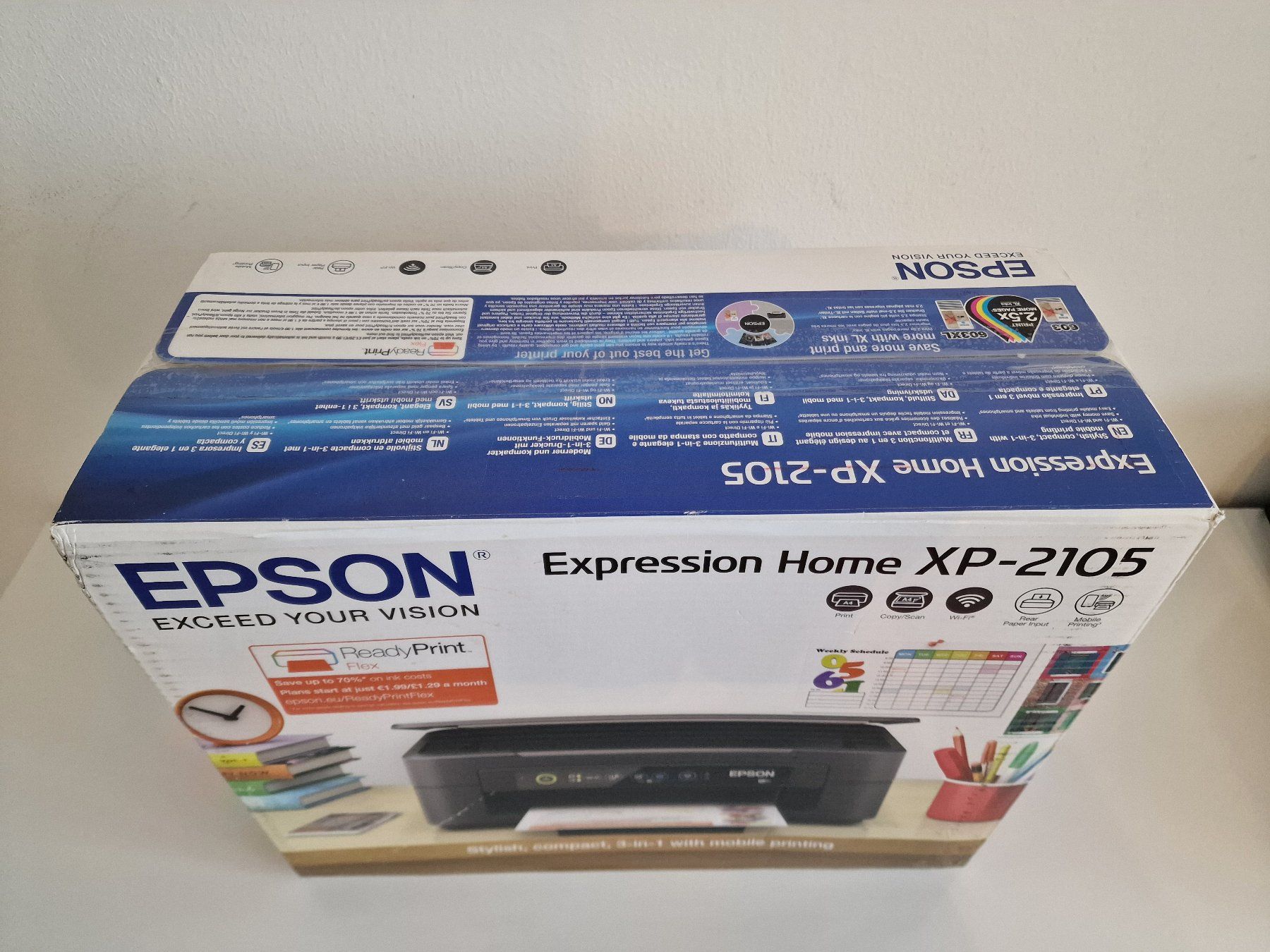 Epson Stampanti: Epson XP-2105– Neu & originalverpackt – Nuovo e nell'imballaggio originale da Plaffeien venduto da Rena88 2