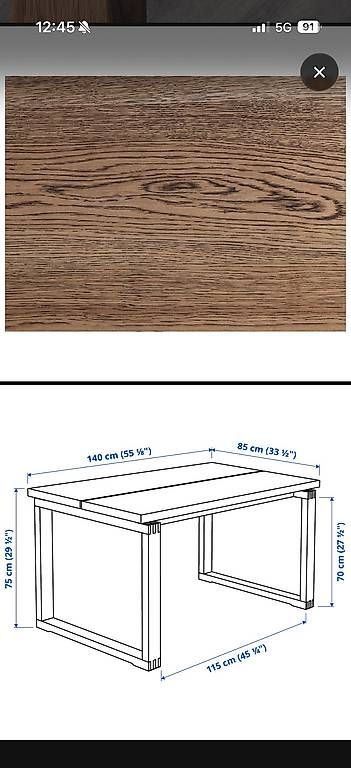 Tische: IKEA Esstisch  braunes Eichenfurnier – Gebraucht aus Dübendorf von jha_zp6y 3