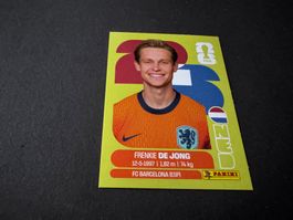 Panini FIFA Fussball WM 2026 Sticker Frenkie de Jong Ned 14