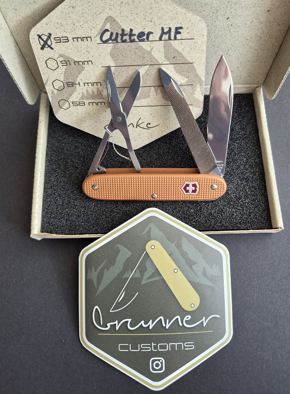 Victorinox Coltelli tascabile: Victorinox alox Cutter MF – Nuovo e nell'imballaggio originale da Thun venduto da patluv 2