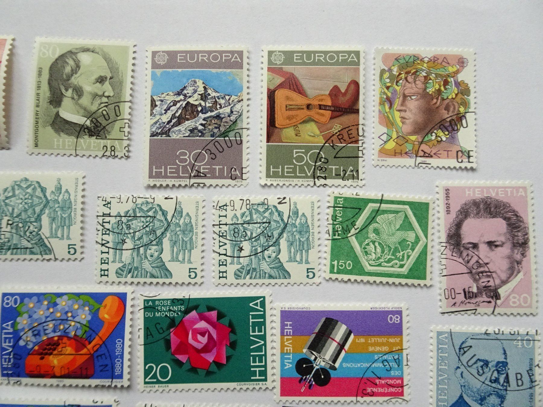 Alle Briefmarken: E.T. Stempel – Neu (gemäss Beschreibung) aus Aadorf von Chnorli-Furz 2