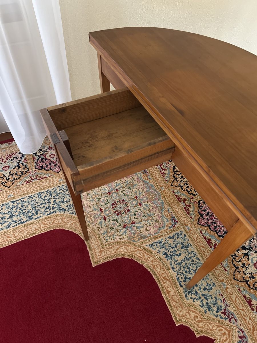 Tavoli: Biedermeier Demi lune Kirschbaum – Usato da Bonstetten venduto da Ebano- 1