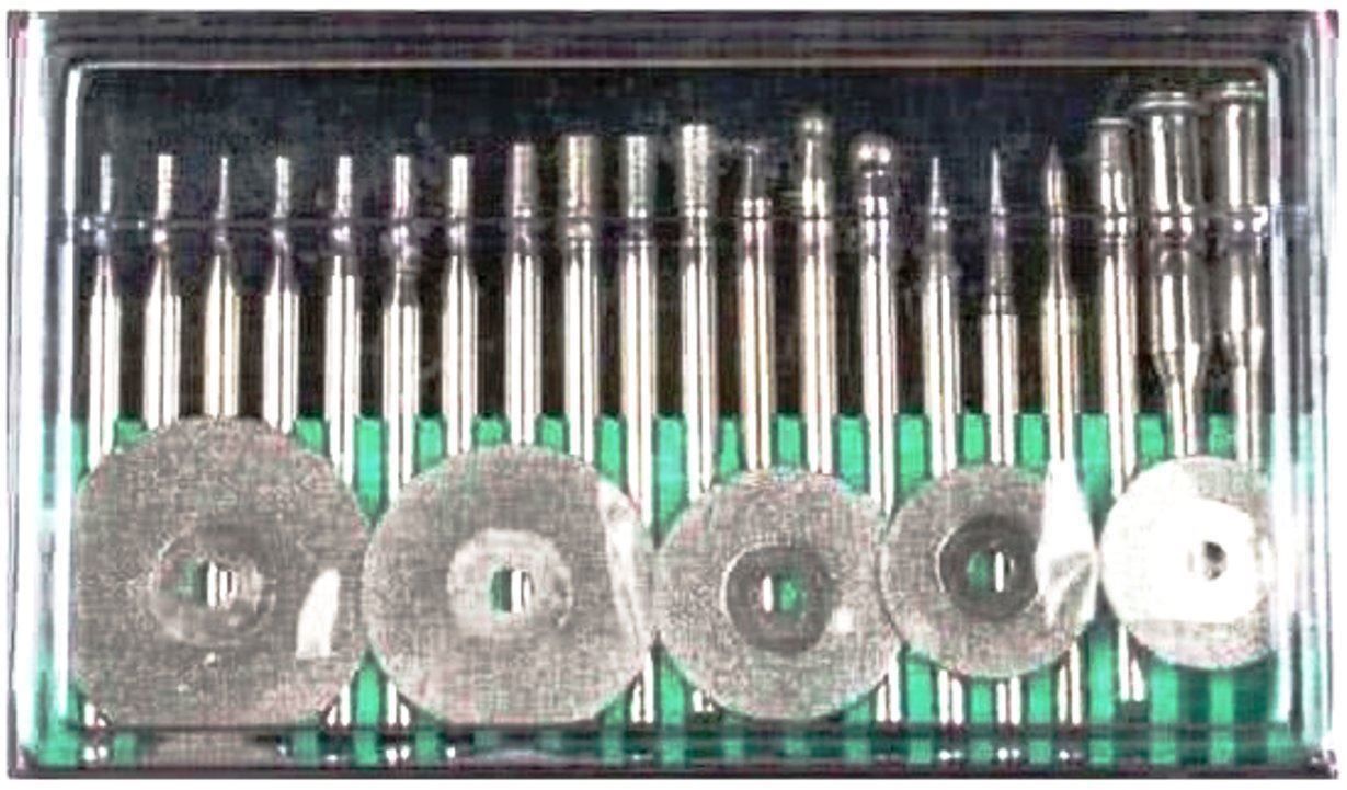 Alle Werkzeuge: 25 TLG  MULTI - DIAMANTFEILENSET entsprechend Dremel – Neu und originalverpackt aus St. Gallen von schnaeppchen-preise