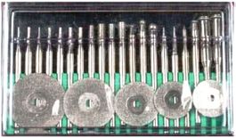 25 TLG  MULTI - DIAMANTFEILENSET entsprechend Dremel