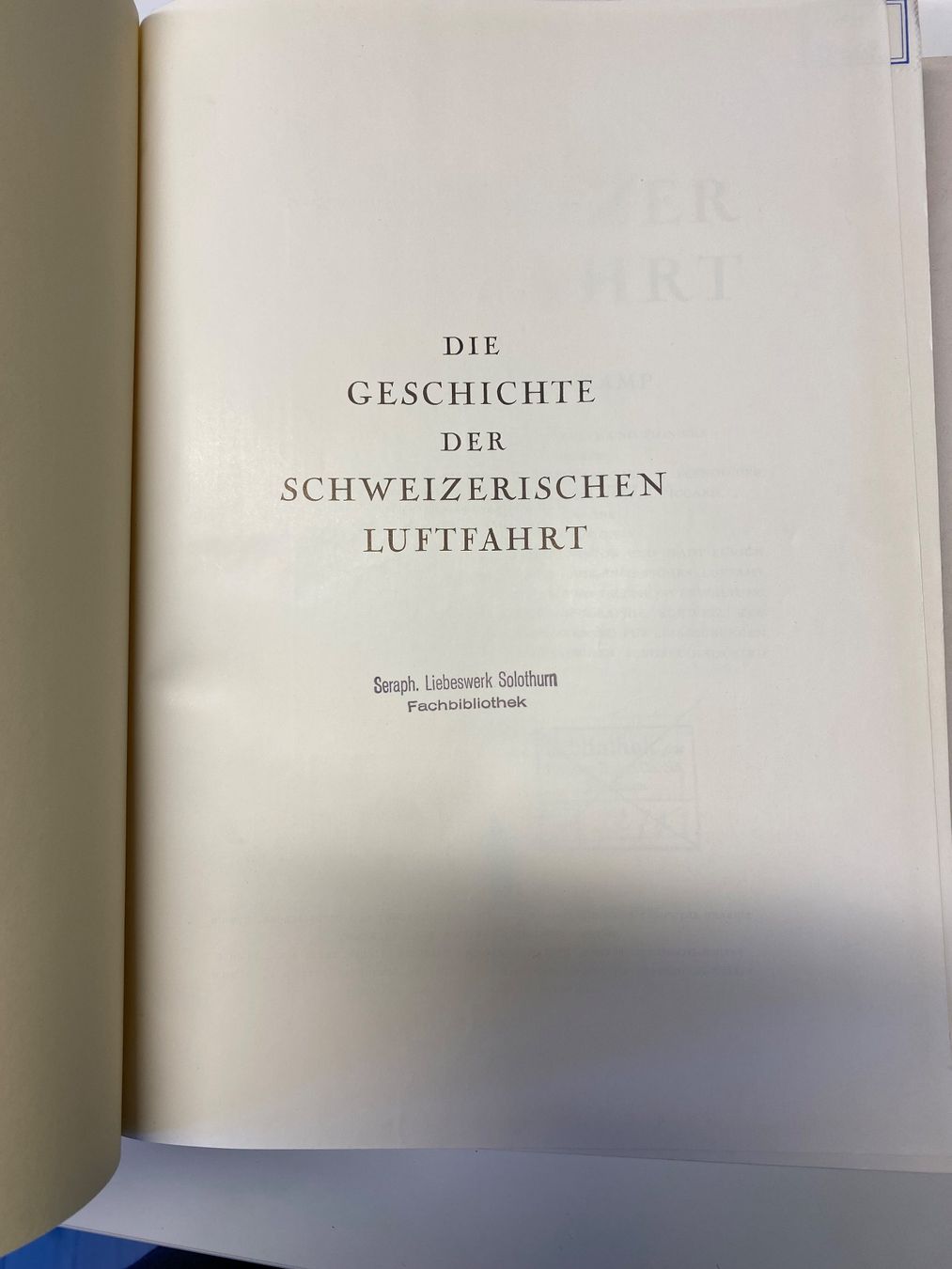 Libri: Erich Tilgenkamp: Die Geschichte der Schweizer Luftfahrt – Usato da Stans venduto da pam_zw88 2