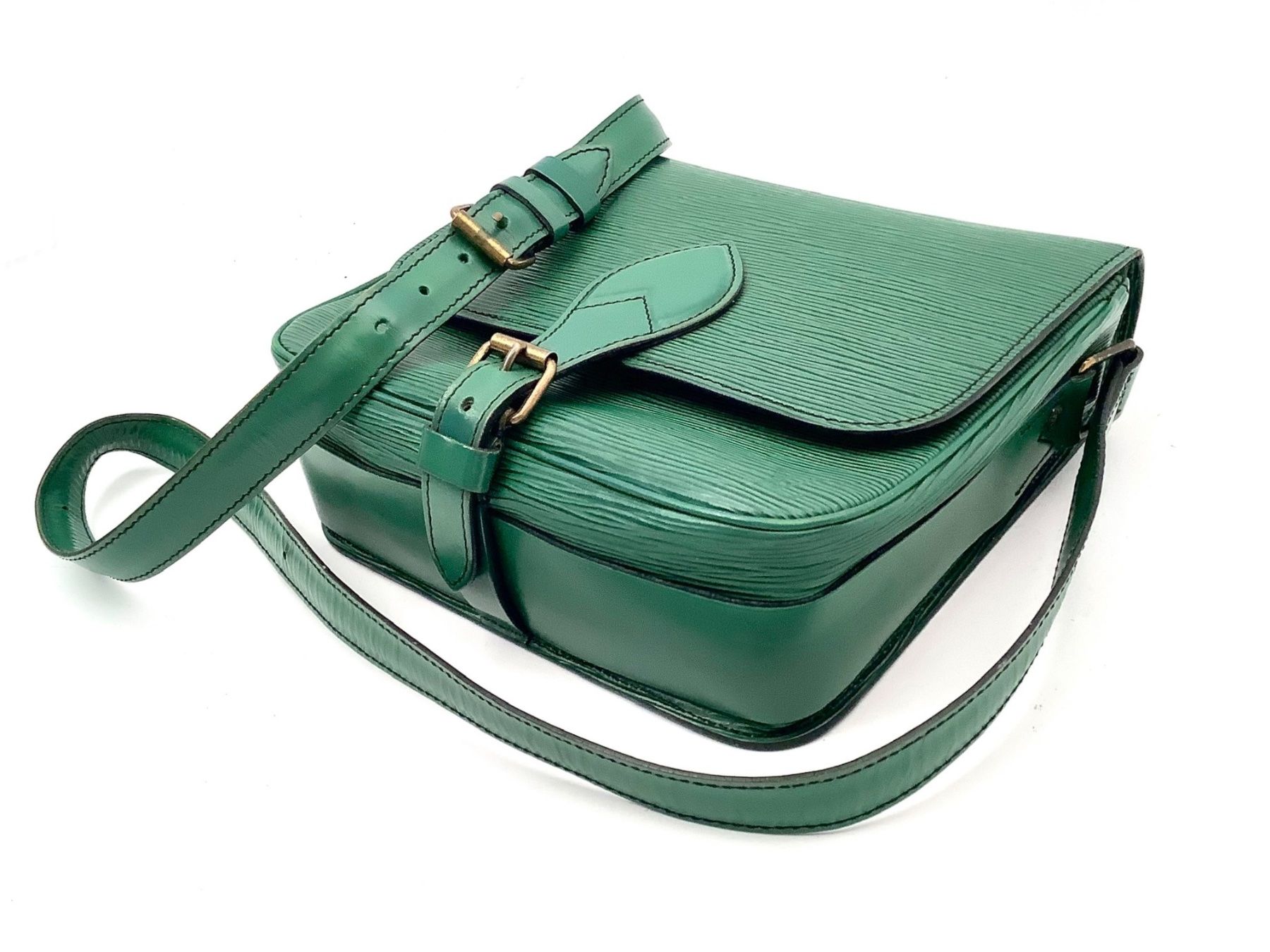 Louis Vuitton Borse da donna: Louis Vuitton Saint Cloud GM Grün – Nuovo (secondo la descrizione) da Küsnacht ZH venduto da Vuit-on 1