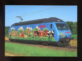 SBB, Re 460 017 "Märklin, Alpaufzug"