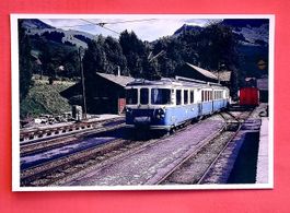 Chateau d'Oex - Chemin de fer Montreux-Oberland - MOB 1979