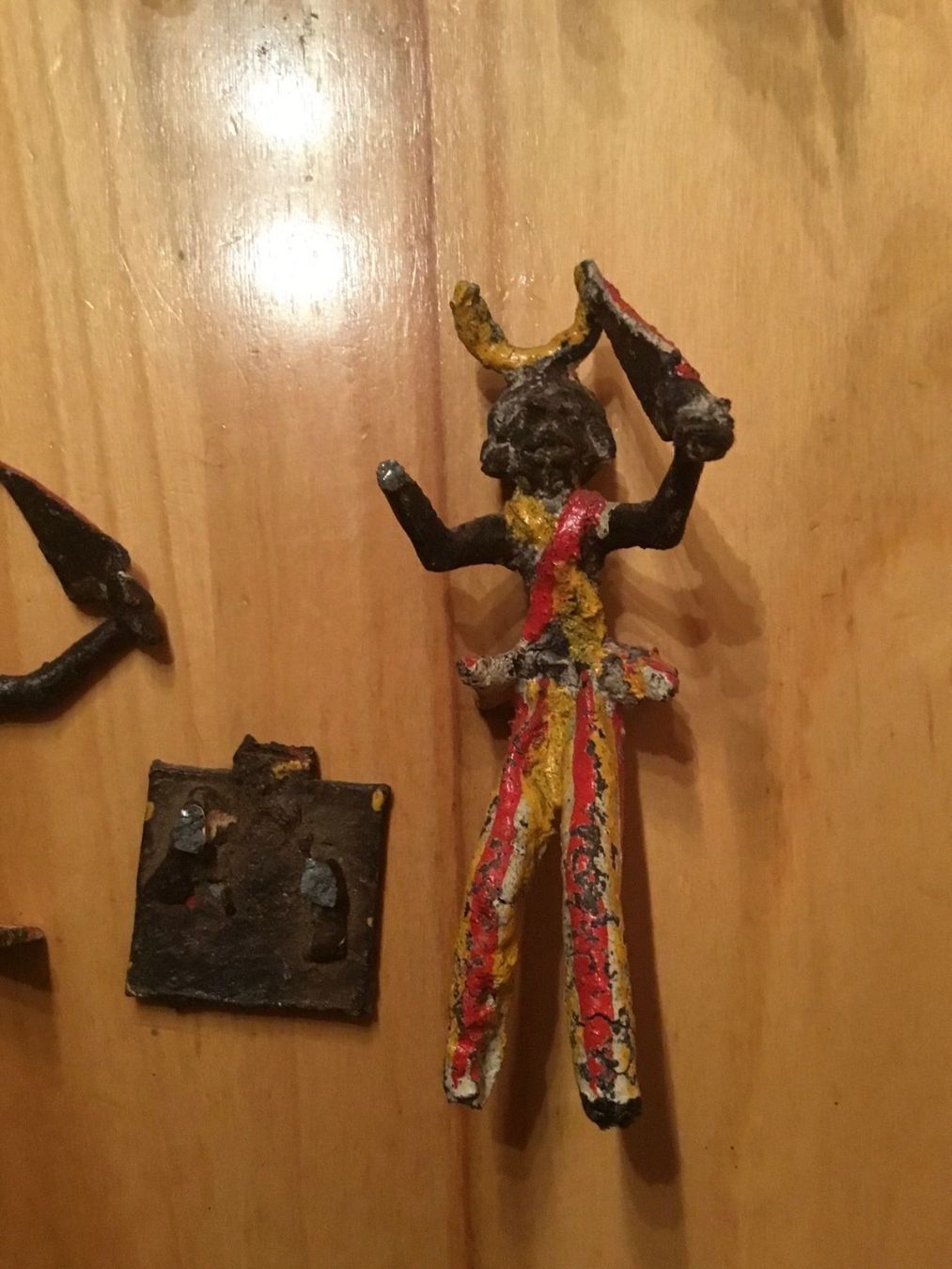 Statuette: Afrika Metallfiguren Jahrhundertwende – Usato da Weissbad venduto da 7733110 3