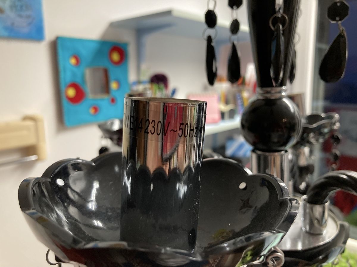 Paralumi: Hänge Lampe schwarz – Usato da Kesswil venduto da Branca-01 7