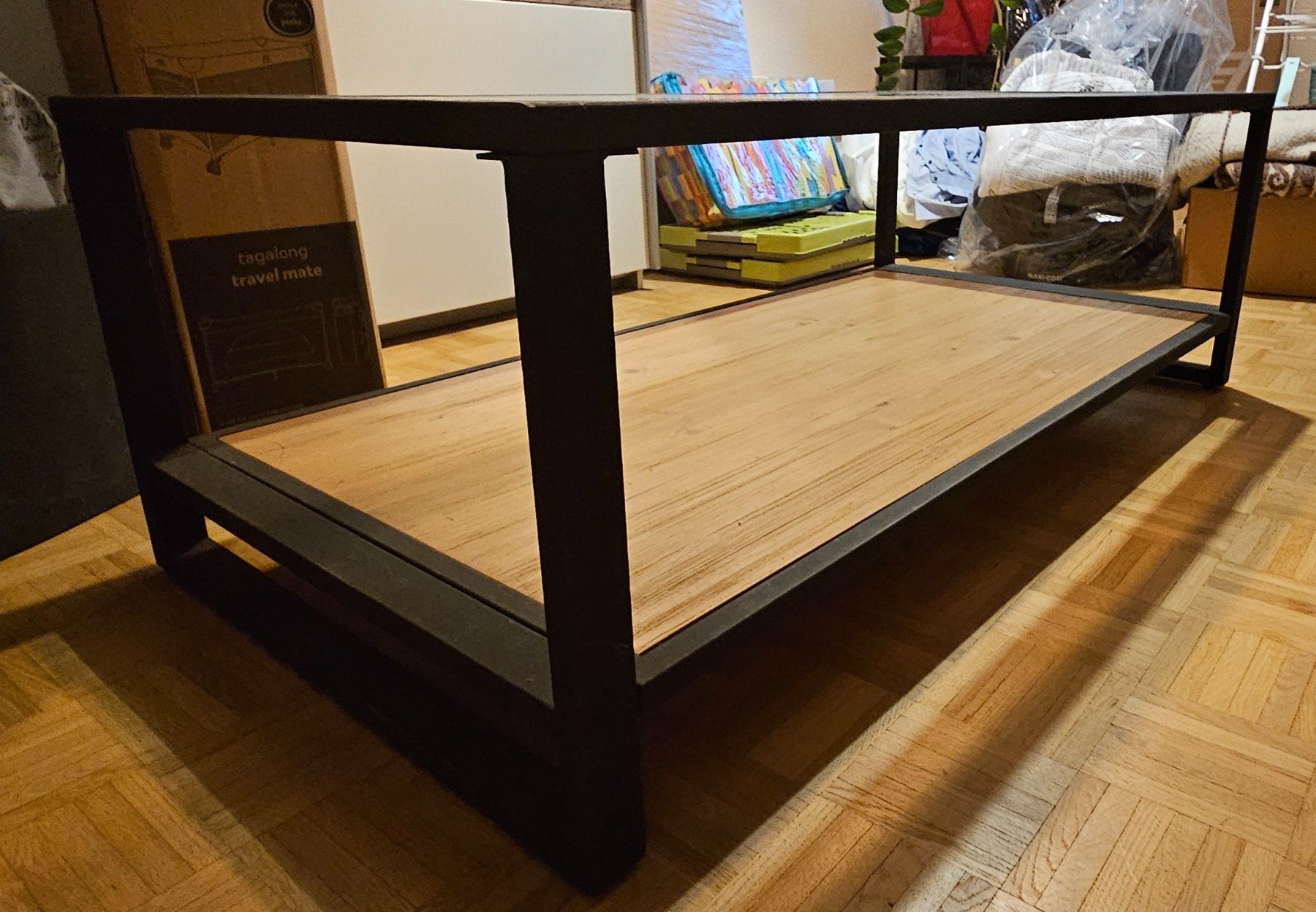 Tische: Table basse en métal/verre/ bois – Gebraucht aus Palezieux von cle_k9w9 1