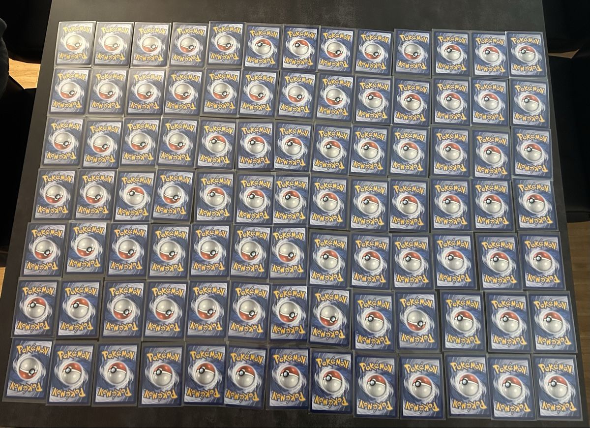 Pokémon Surprise Bulk Karten Set 91x