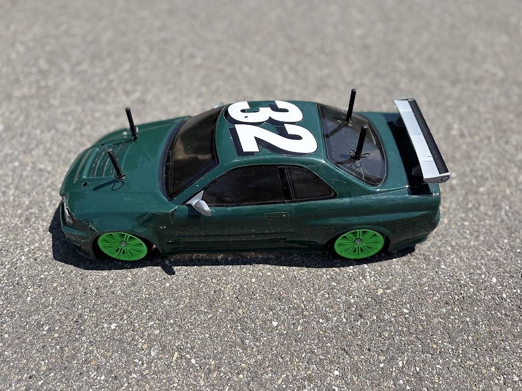 Tamiya RC Modellbau: Tamiya Nissan GtR Tt02 Chassis – Gebraucht aus Dürrenäsch von sil_x298 1