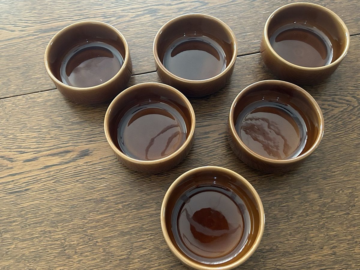 Set di piatti: Fondue Bourguignonne Schalen 6Stück – Usato da Zürich venduto da famsoldera 1