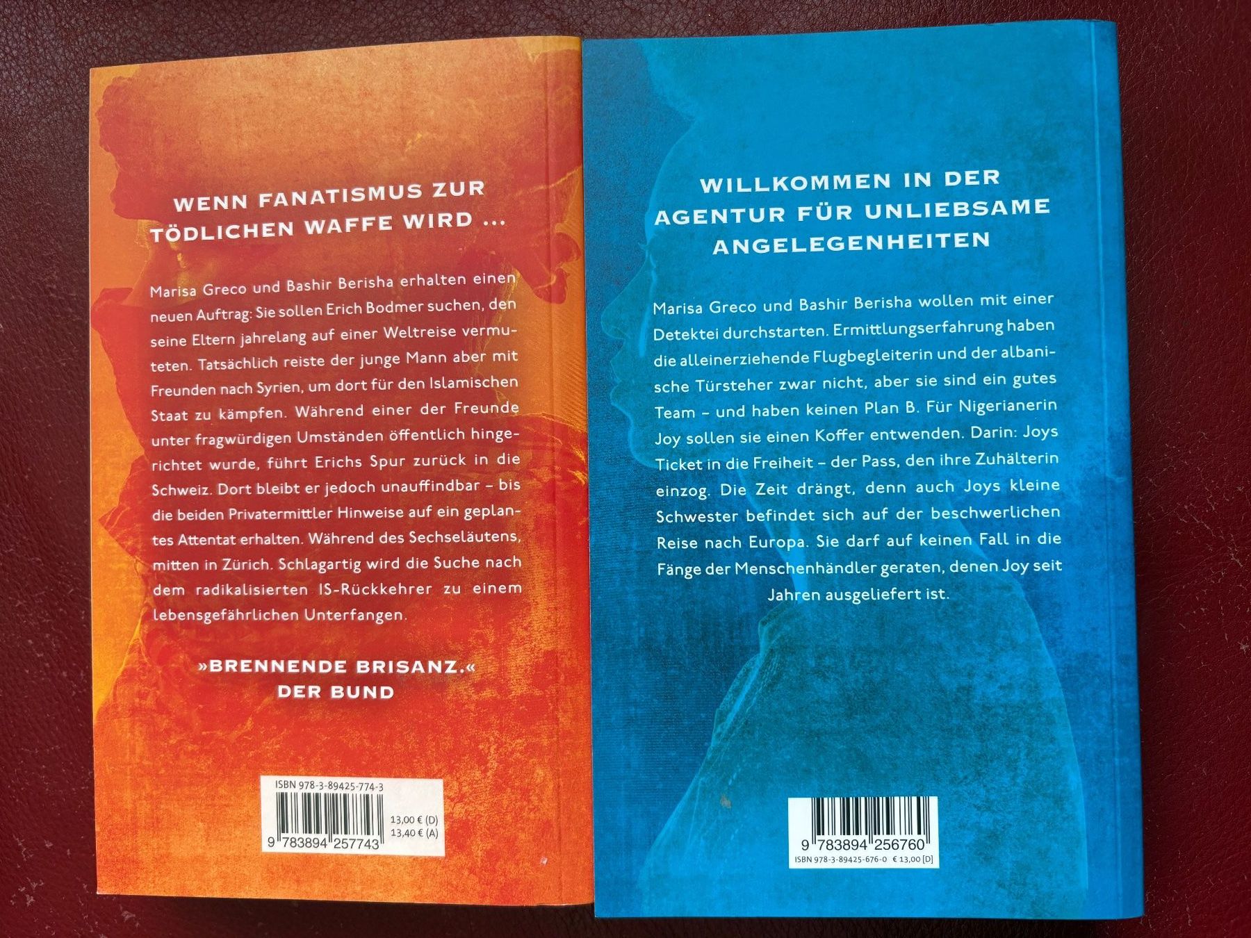 Livres: 4x Sunil Mann - Schweizer Krimis – D'occasion à Oberweningen par Gerini 3