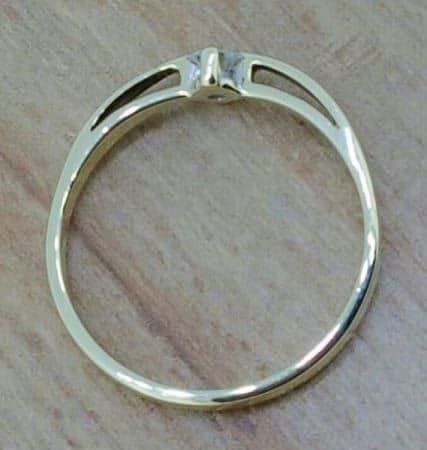 Bagues: Brillant - Solitär-Ring Gelbgold – Neuf (Voir description) à Unterägeri par Altgoldschmuck 4