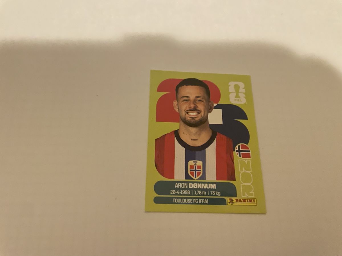 Panini Carte collezionabili: FIFA WM 2026 Aron Donnum NOR 17 – Nuovo (secondo la descrizione) da Winterthur venduto da Cobraforce