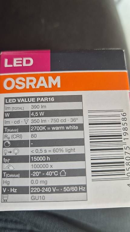 Lampade: OSRAM LED Value GU10 Lampe - Neu & Originalverpackt – Usato da Dällikon venduto da Larif96 1